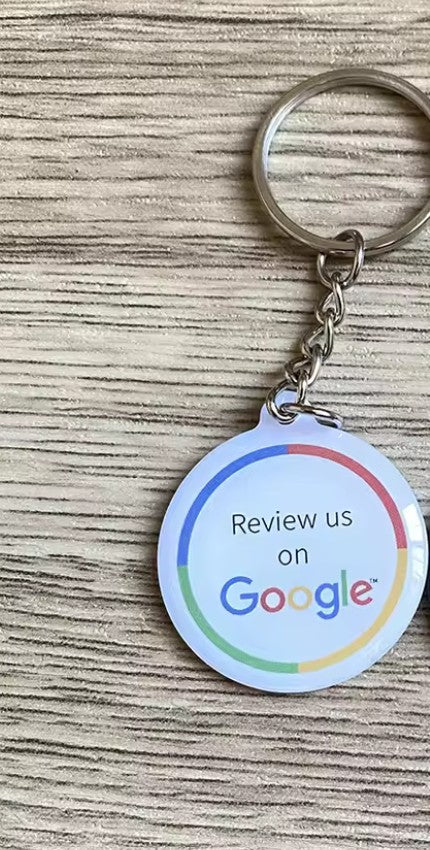 Google Review Key Ring